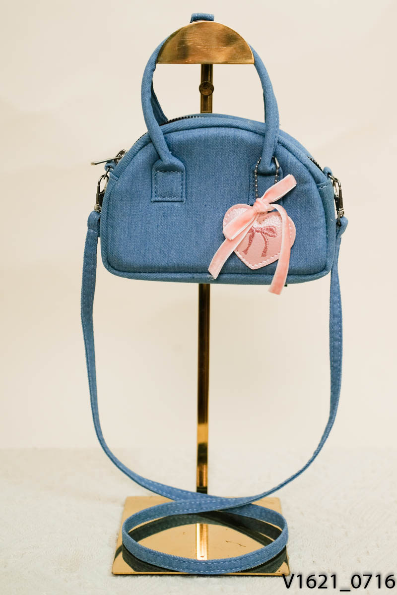 KUCHIMACHIC - Túi xách cầm tay denim/FULL BOX