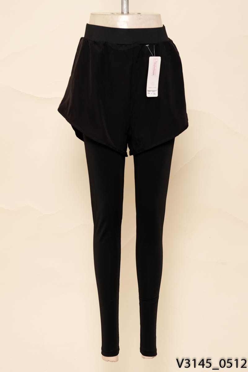 Quần dài đen 2 lớp New Tags