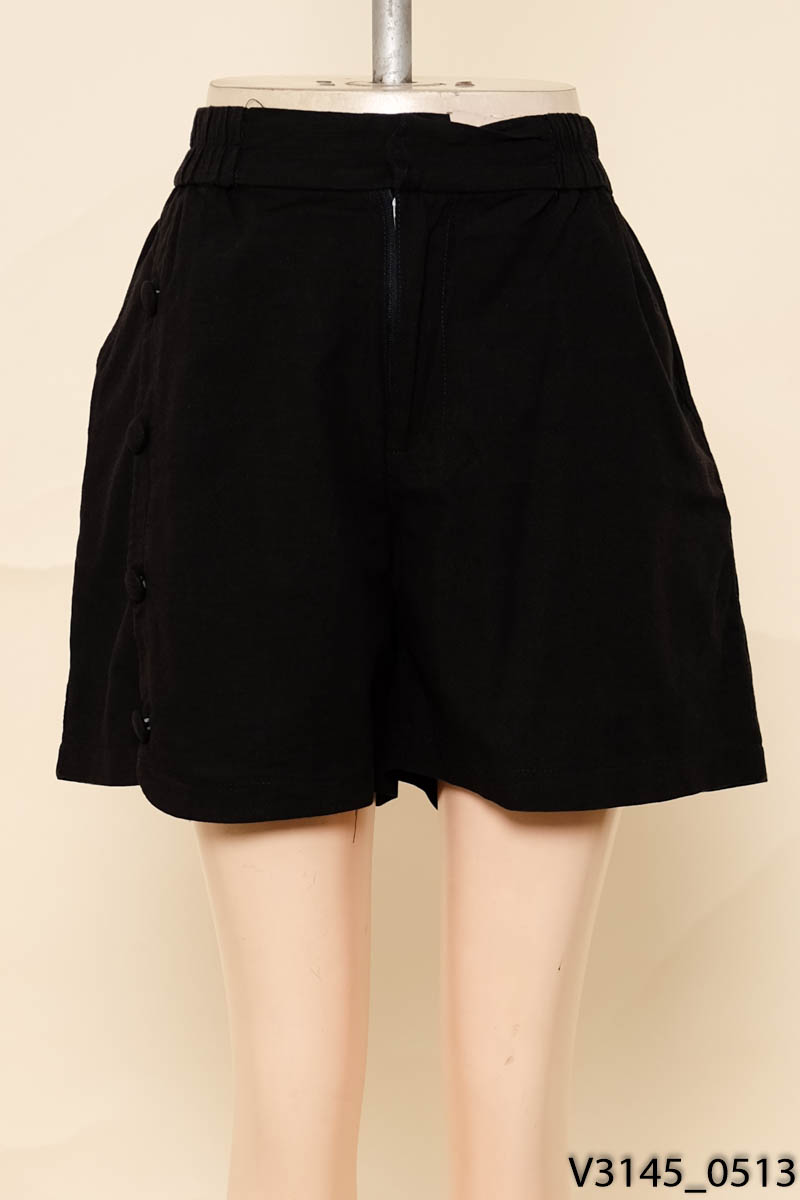 UNITEX - Quần shorts đen