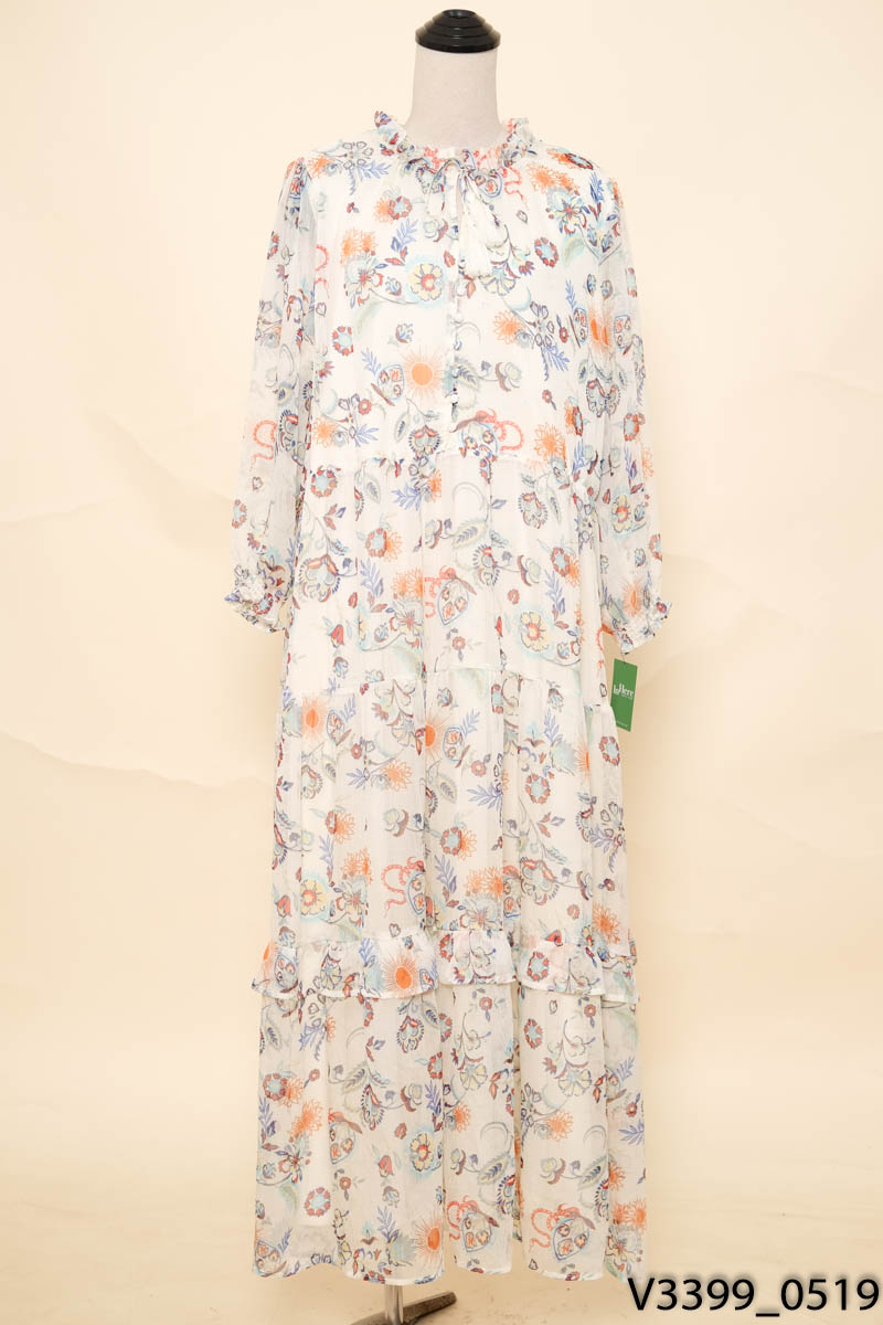WONDERLY - Đầm be họa tiết