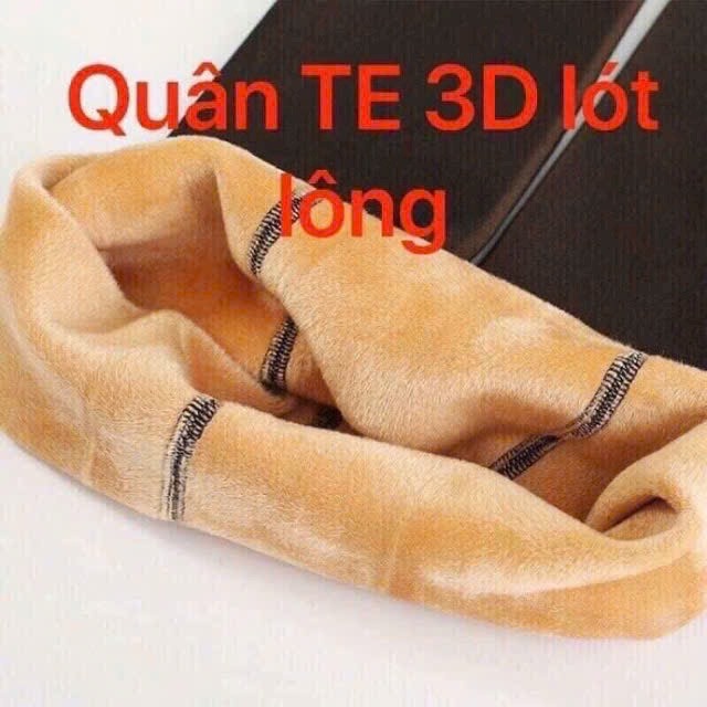 QUẦN TẤT LÓT LÔNG 3D CHO BÉ GÁI