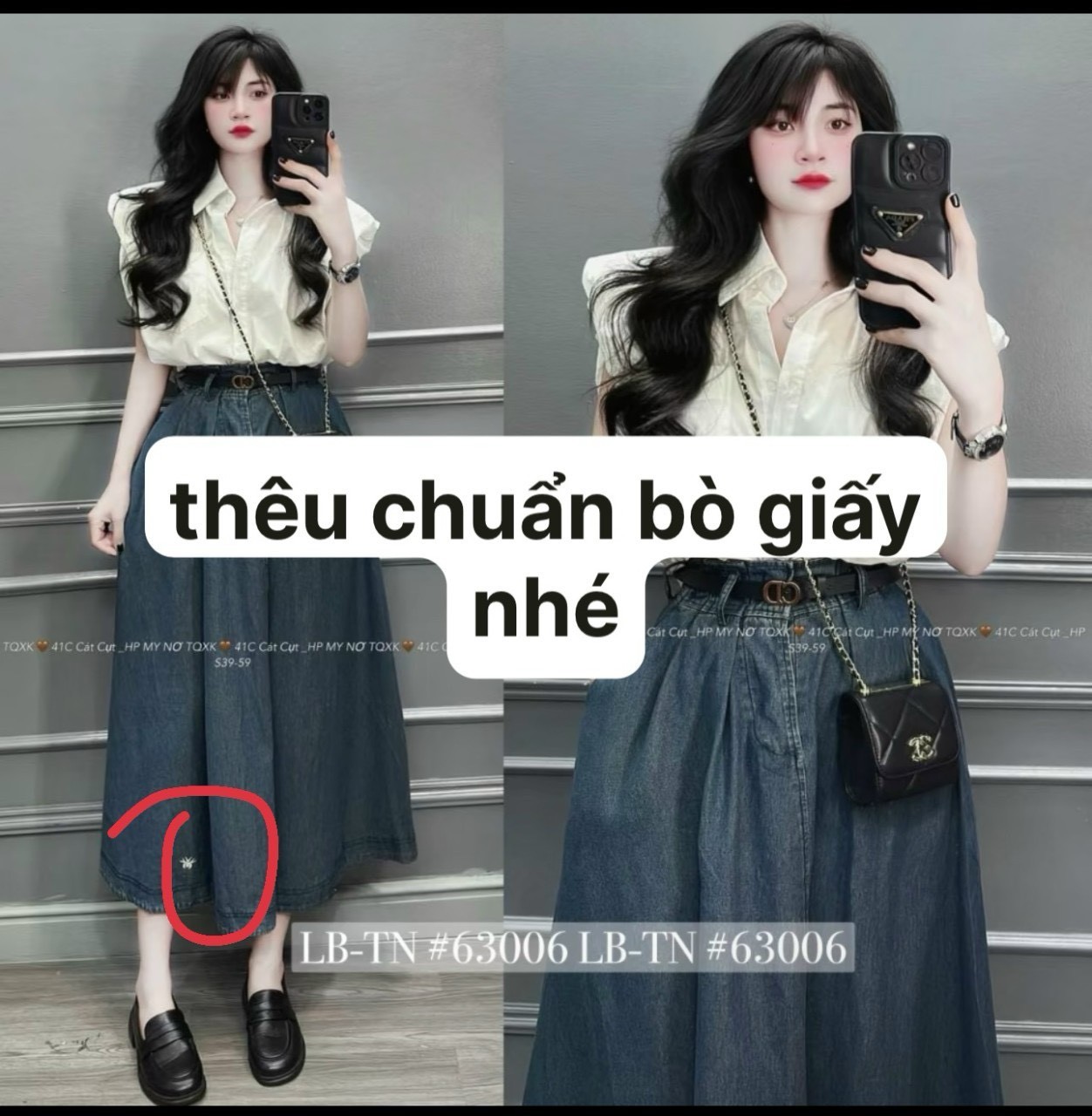 cv jean xếp ly