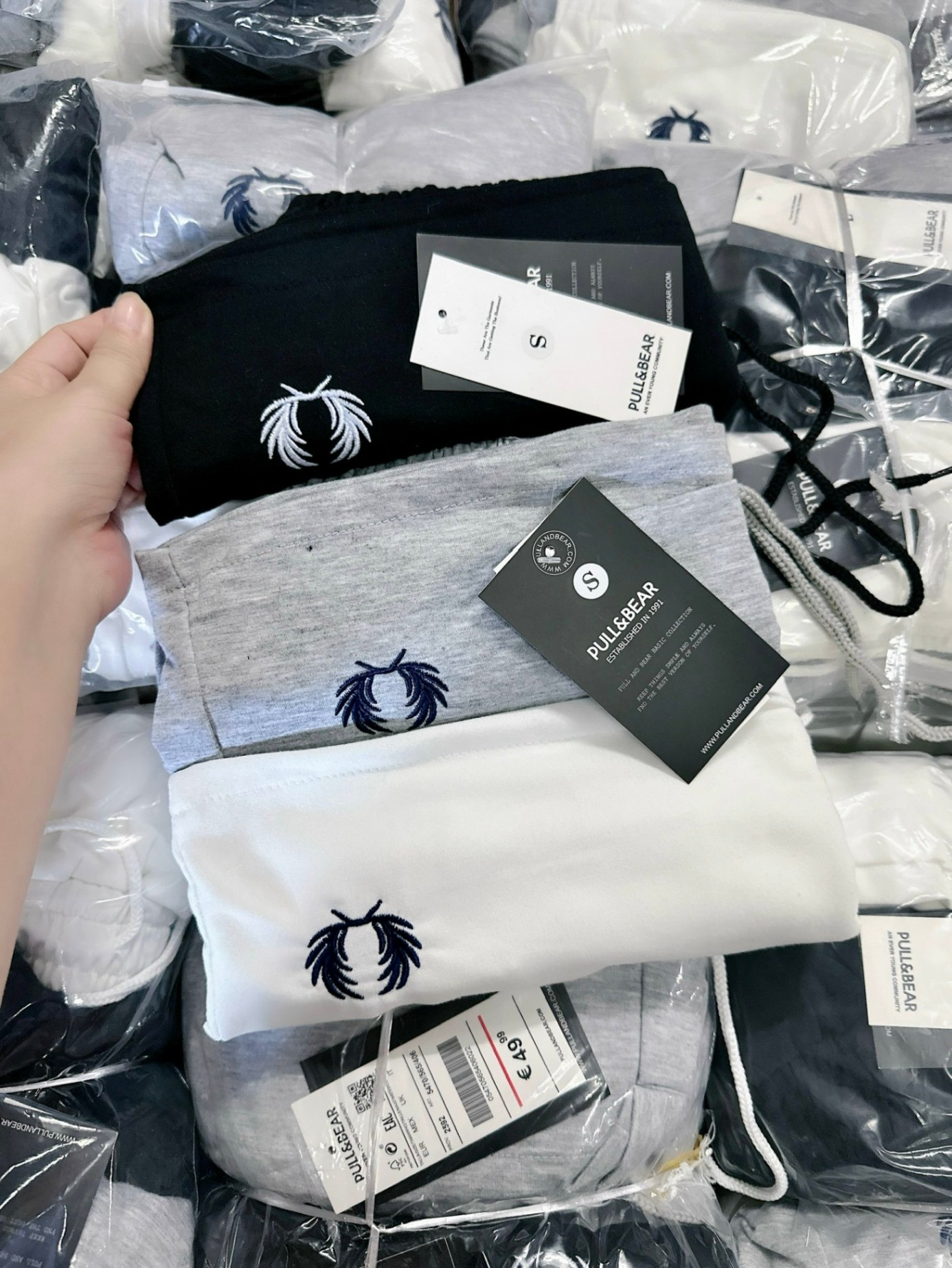 set 3 quần đùi pull bear cho nữ