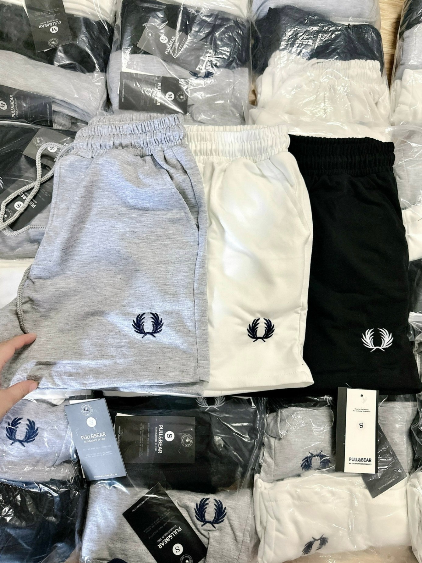 set 3 quần đùi pull bear cho nữ