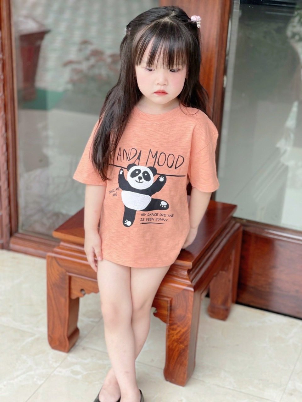 Set 2 áo cotton gấu chuột mịn mát