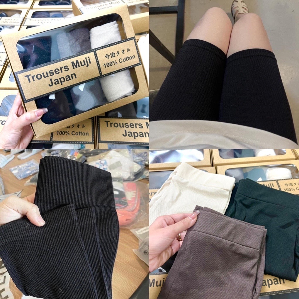 Set 3 quần legging full box