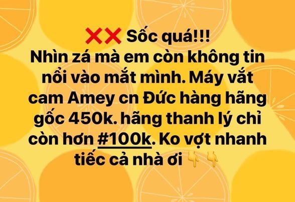 Máy vắt cam amey