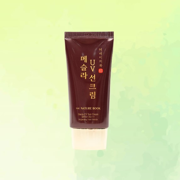 Kem chống nắng ngừa nám Nature Book (The Nature Book Mesla UV Sun Cream SPF50+ PA+++)