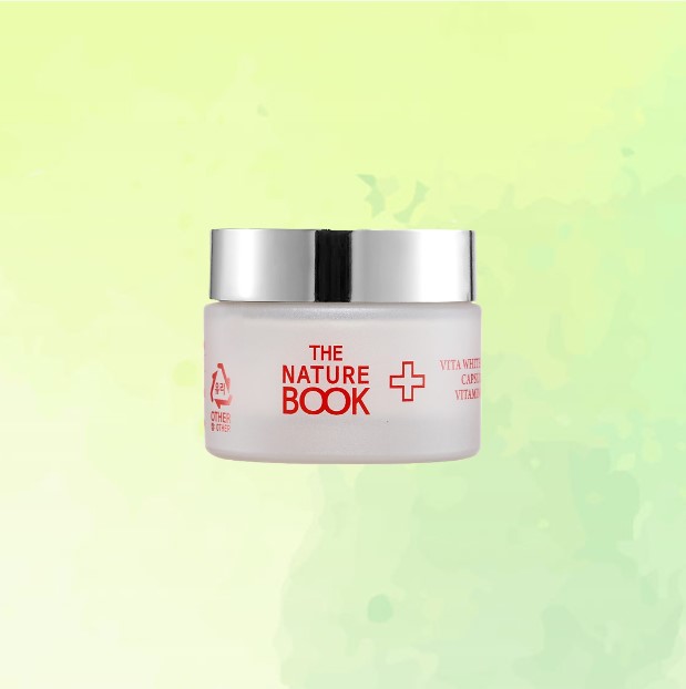 Kem dưỡng trắng da nhân sâm kết hợp Vitamin THE NATURE BOOK (The Nature Book Vita White Plus Double Capsule Cream)