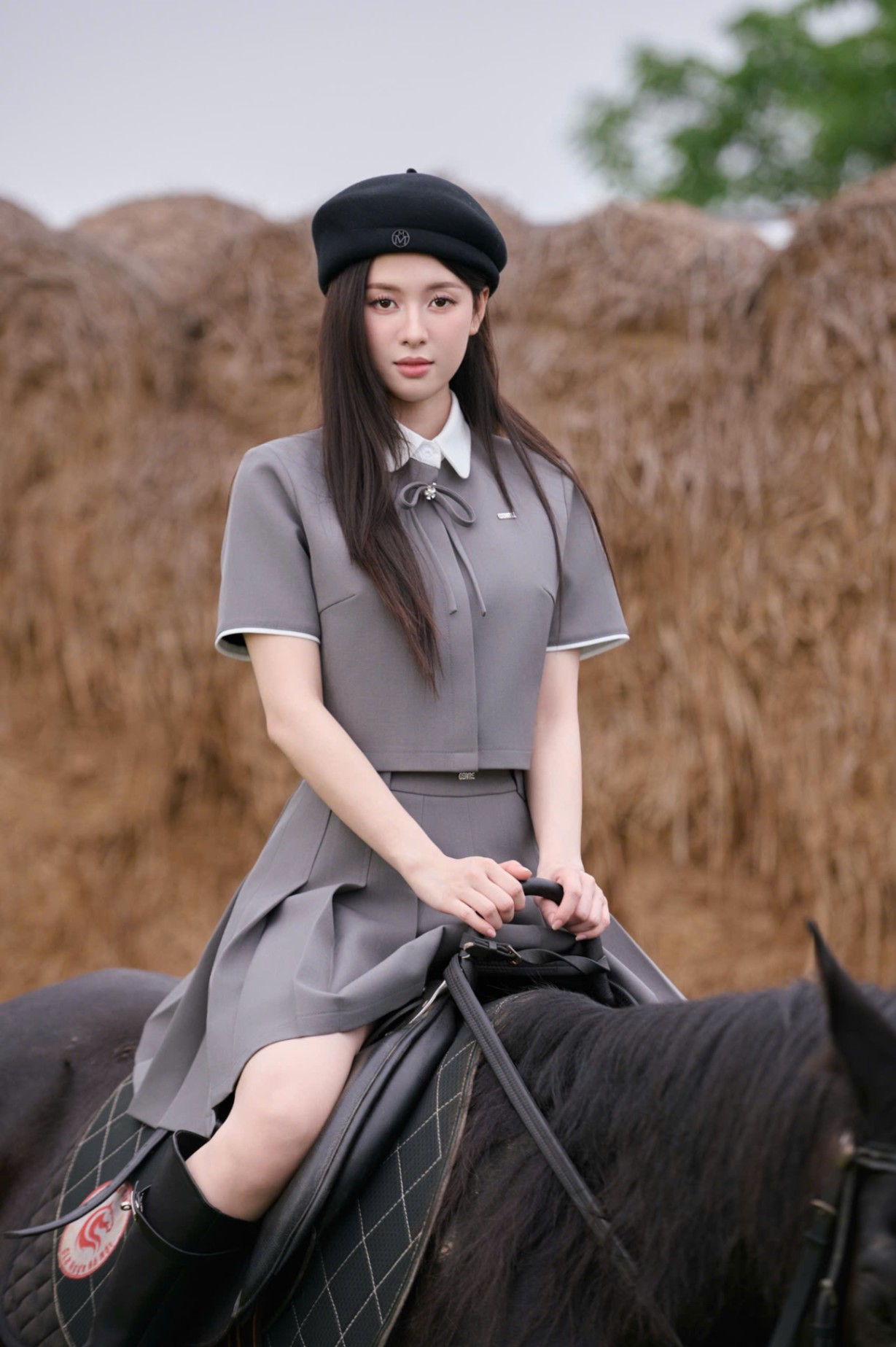 Chân váy nữ Germe VVNH052502 Zura Skirt chân váy ngắn xếp ly HN25B22(Y)