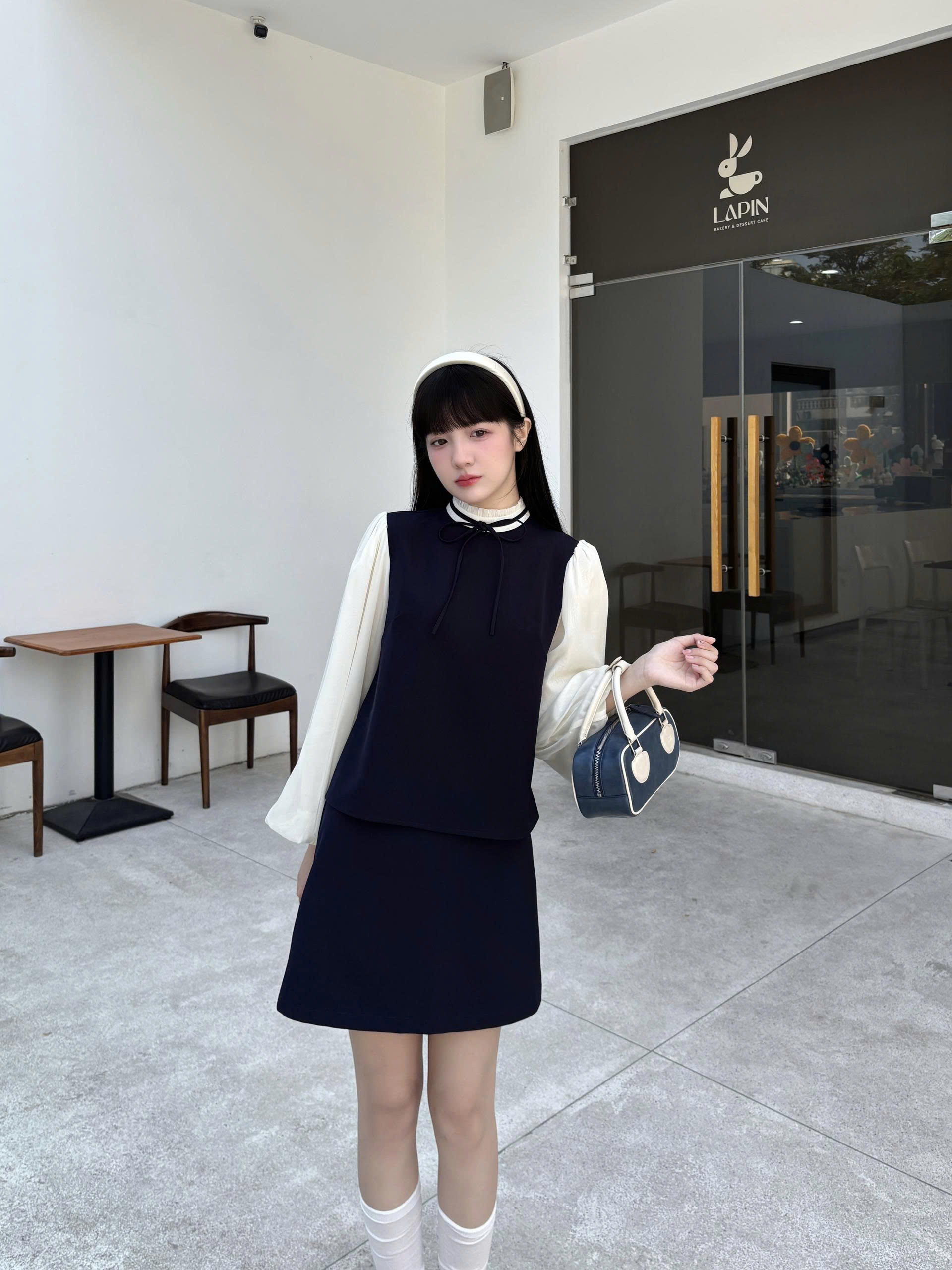 Chân váy nữ Germe VVNT032602 Linni Skirt dáng a TB26B28(Y)