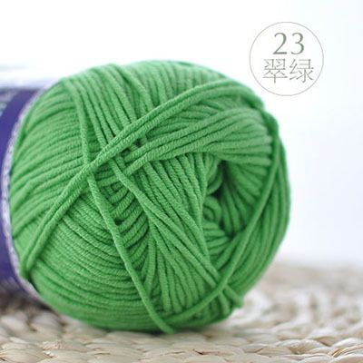LEN MILK COTTON HÃNG XUEFEIER 100GR (nhãn xanh)