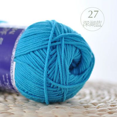 LEN MILK COTTON HÃNG XUEFEIER 100GR (nhãn xanh)