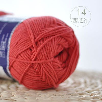 LEN MILK COTTON HÃNG XUEFEIER 100GR (nhãn xanh)