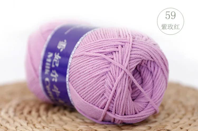LEN MILK COTTON HÃNG XUEFEIER 100GR (nhãn xanh)