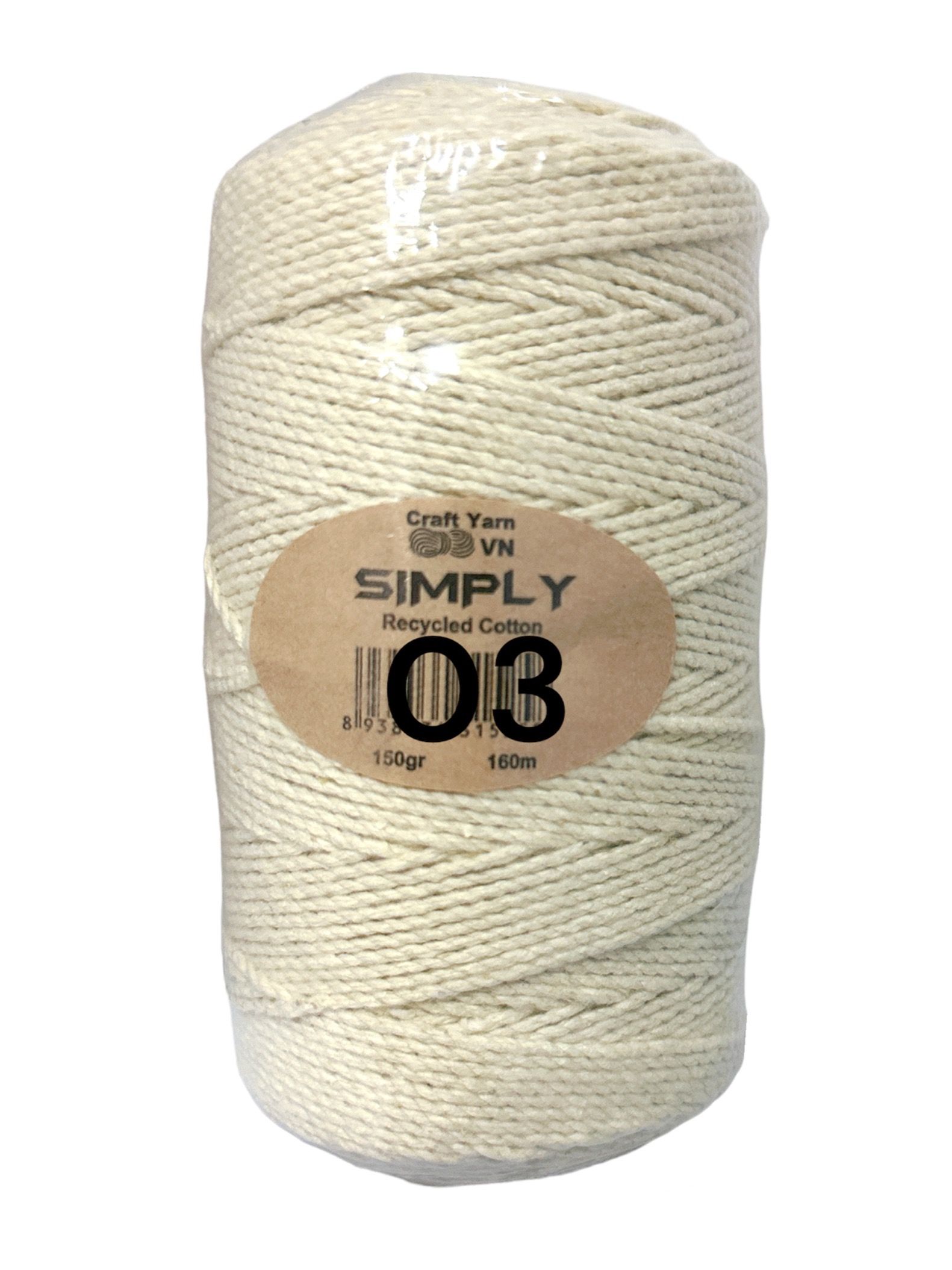 Sợi tái chế Simply Cotton