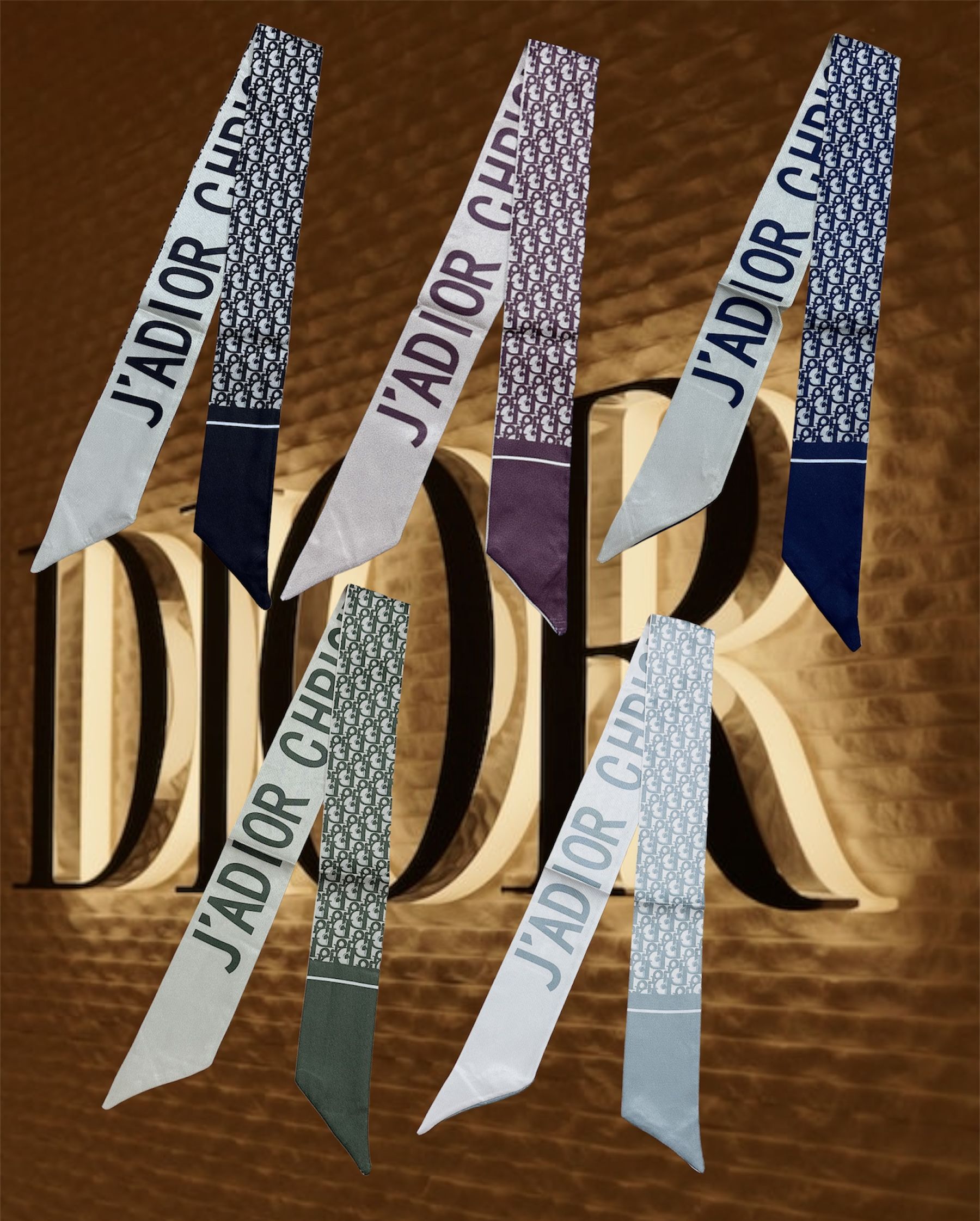 Dây lụa DIOR