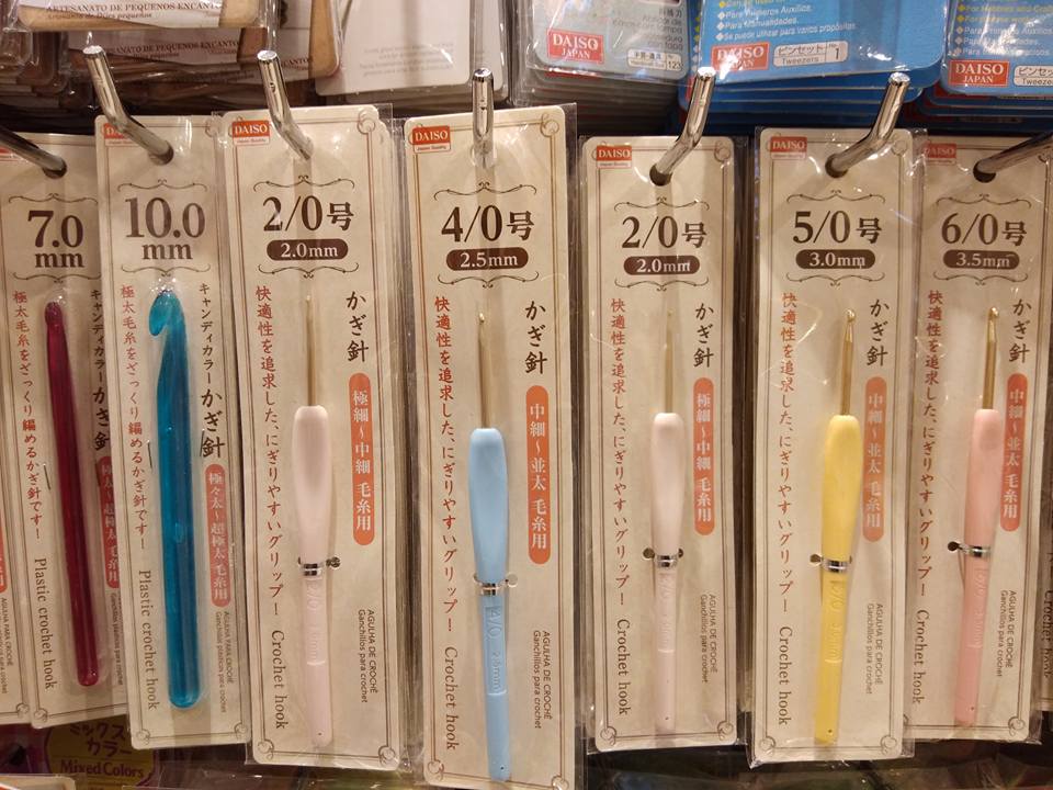 Kim móc len DAISO nội địa Nhật