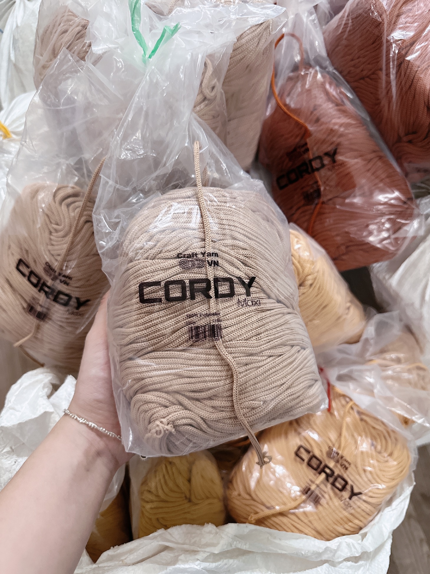 Sợi Cordy Maxi CraftYarn VN