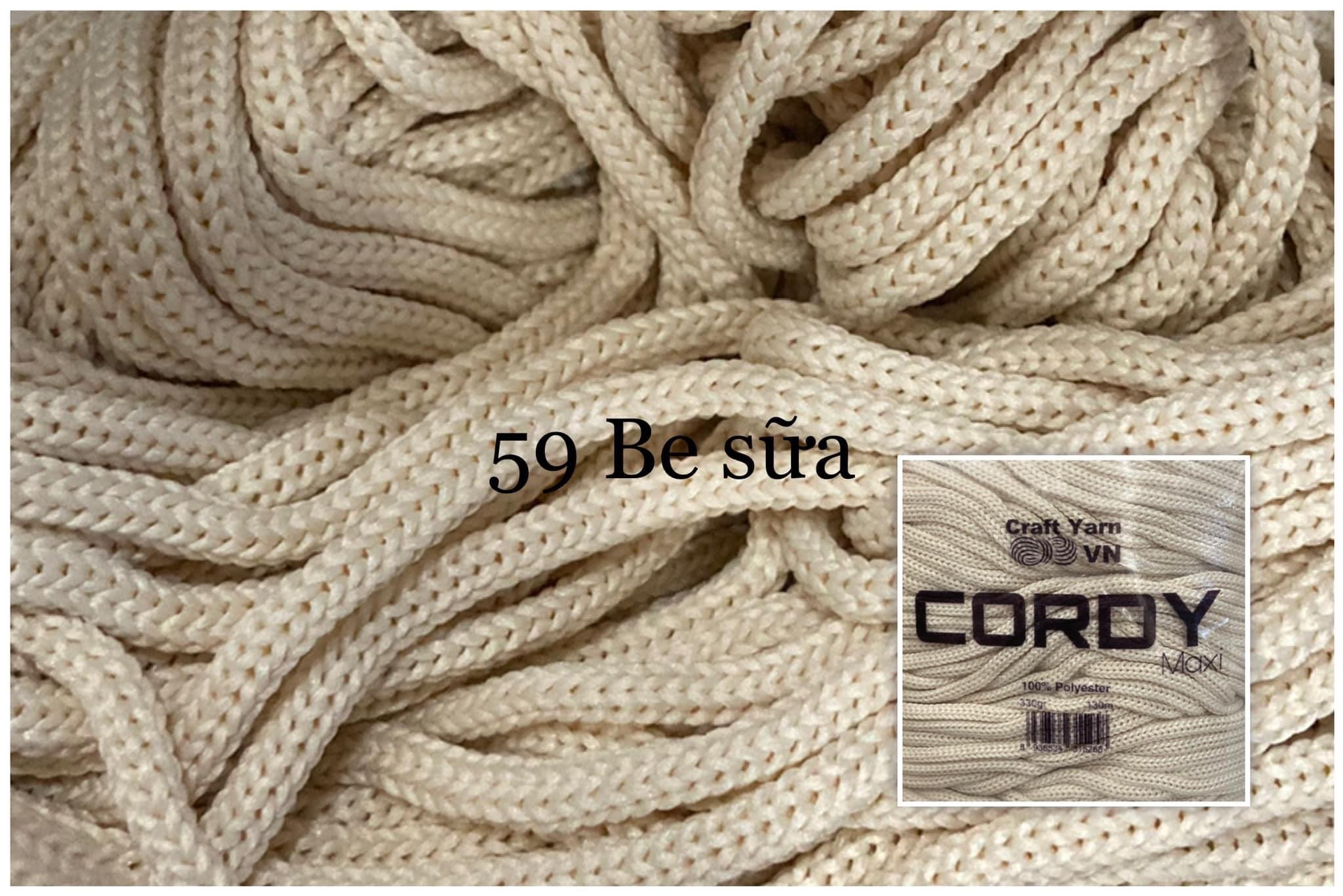 Sợi Cordy Maxi CraftYarn VN