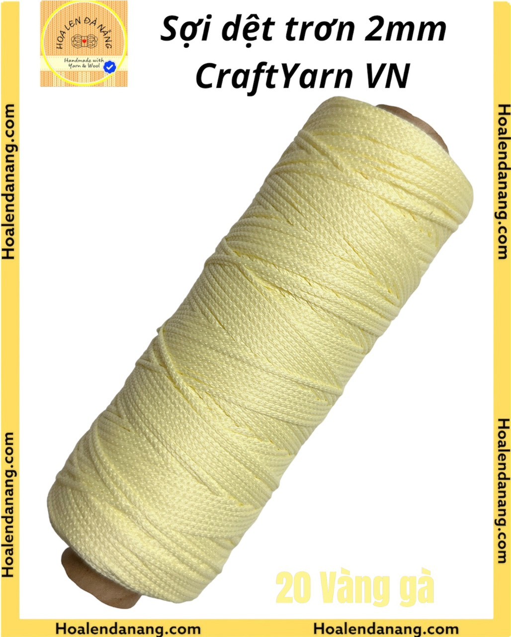 Sợi dệt trơn Craft Yarn