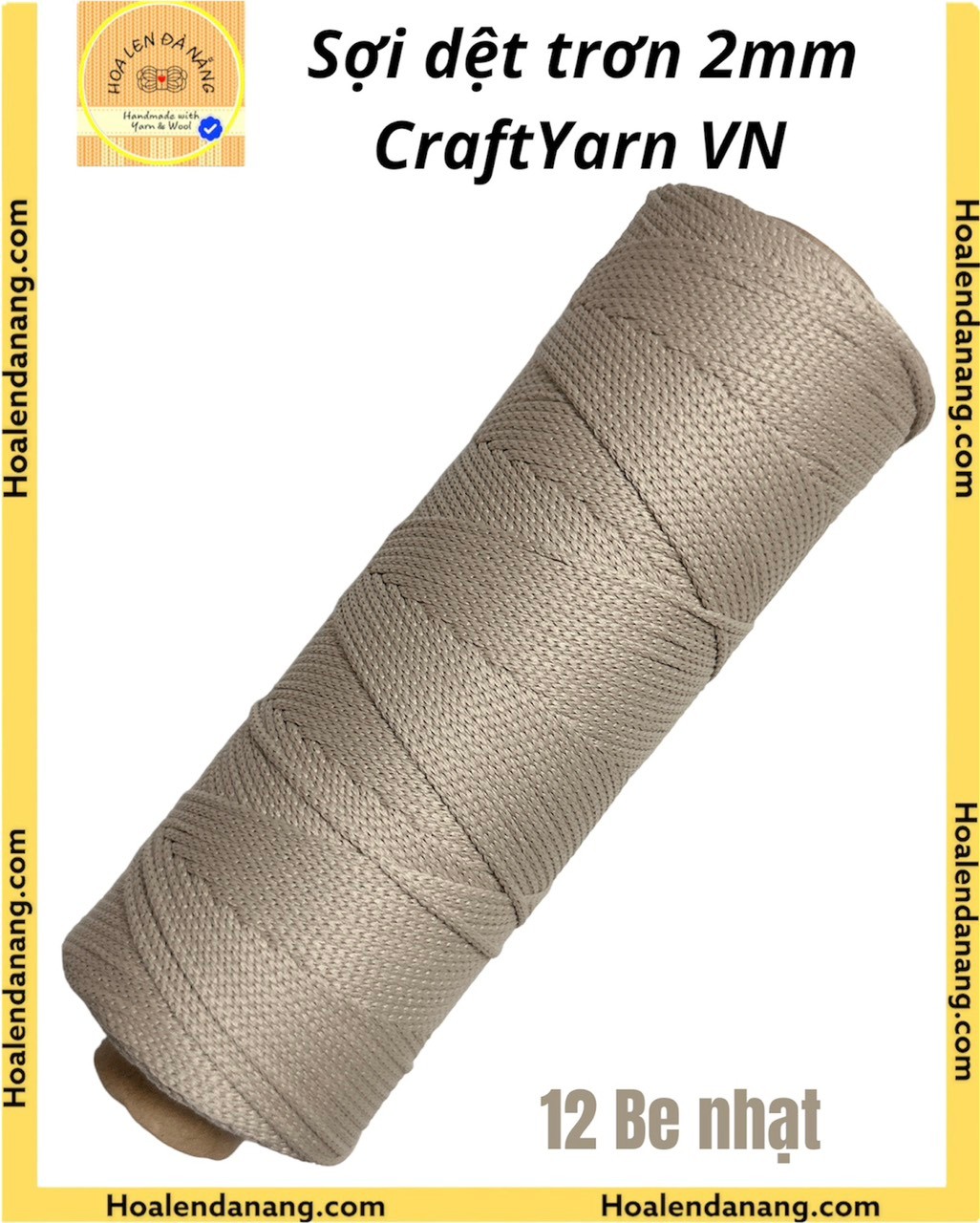 Sợi dệt trơn Craft Yarn