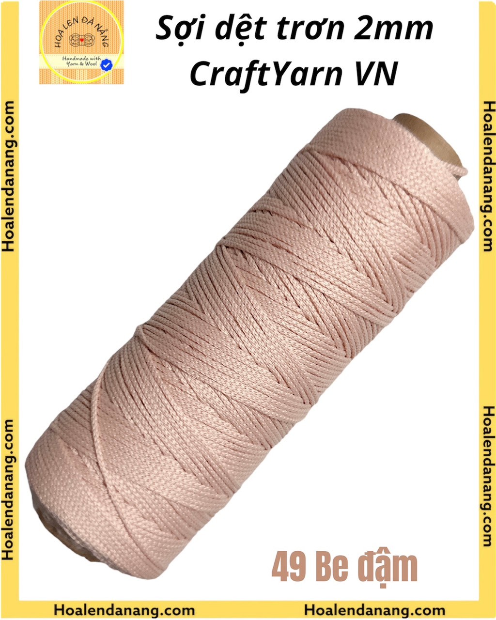 Sợi dệt trơn Craft Yarn