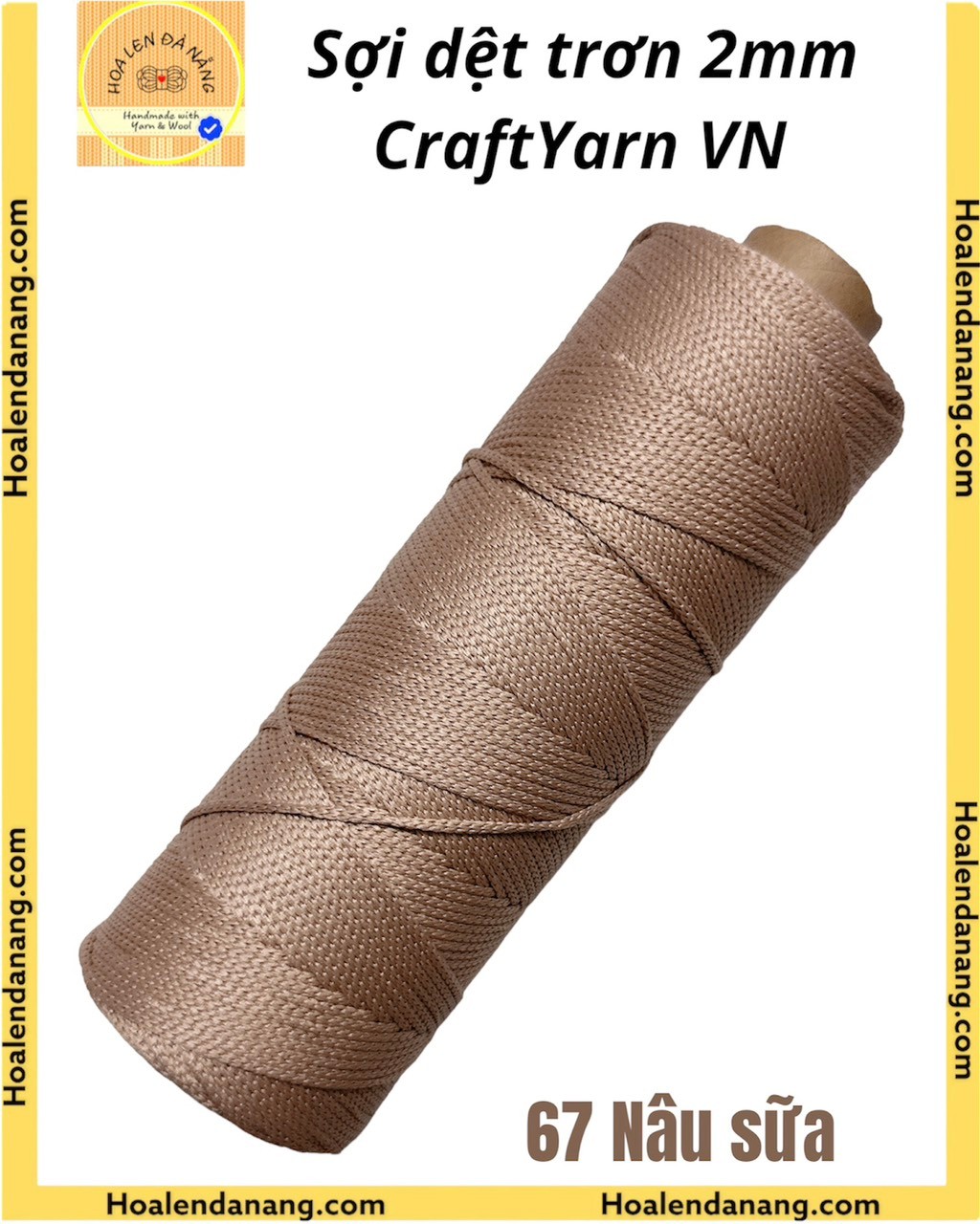 Sợi dệt trơn Craft Yarn