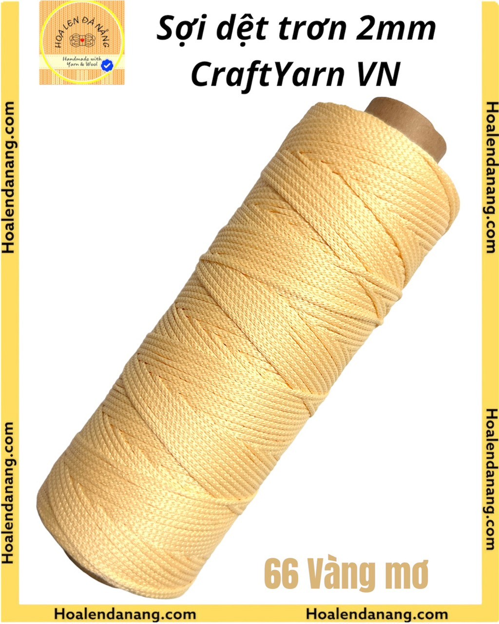 Sợi dệt trơn Craft Yarn