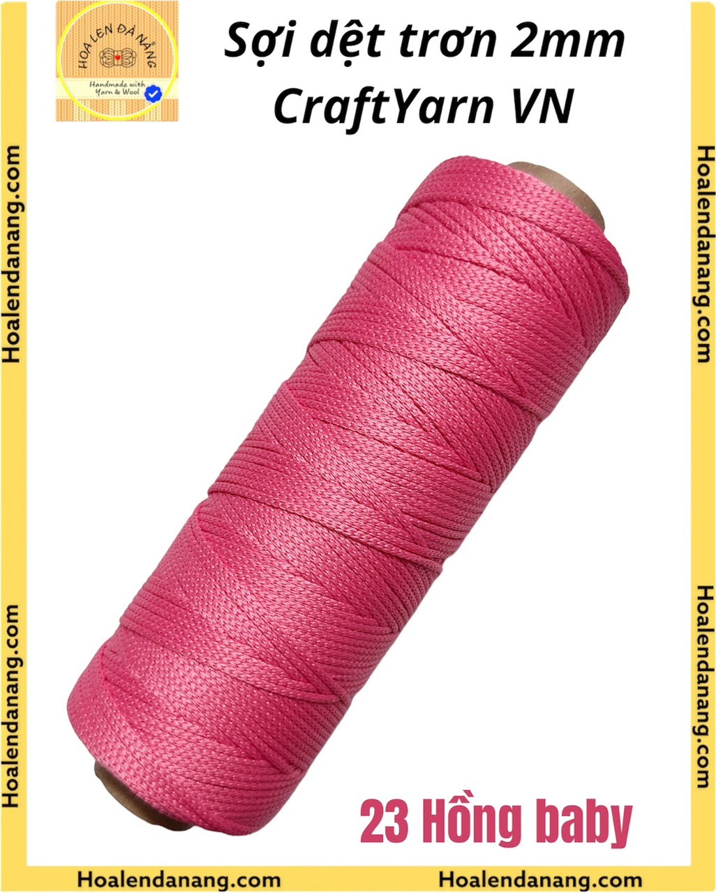 Sợi dệt trơn Craft Yarn