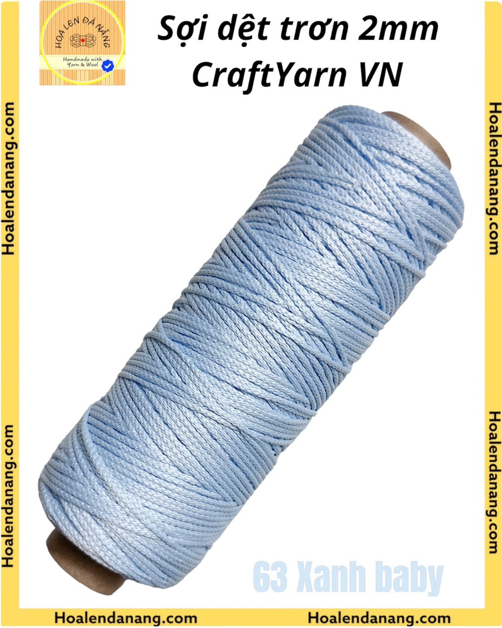 Sợi dệt trơn Craft Yarn