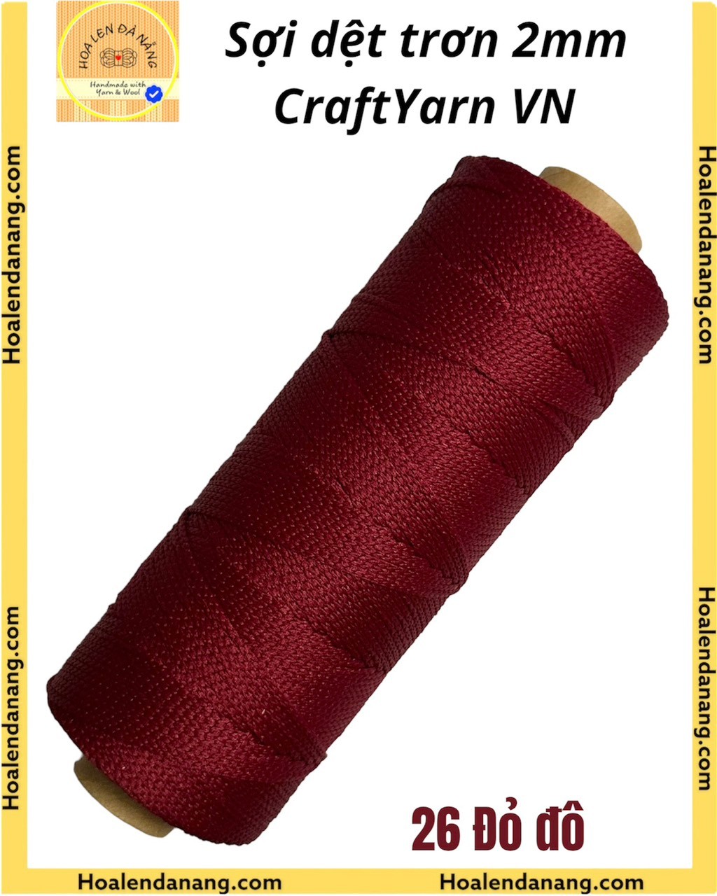 Sợi dệt trơn Craft Yarn