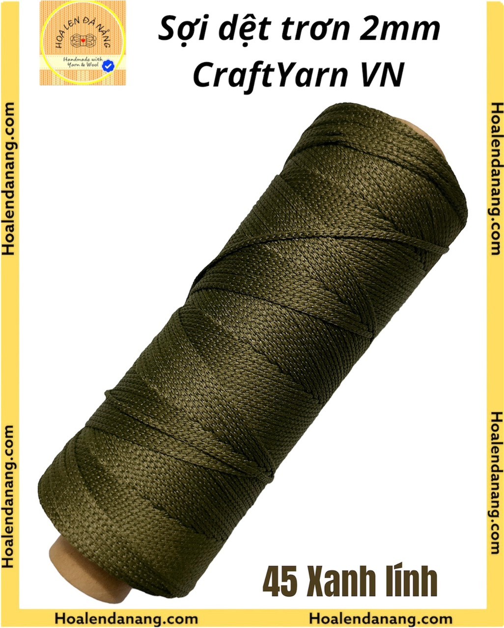 Sợi dệt trơn Craft Yarn