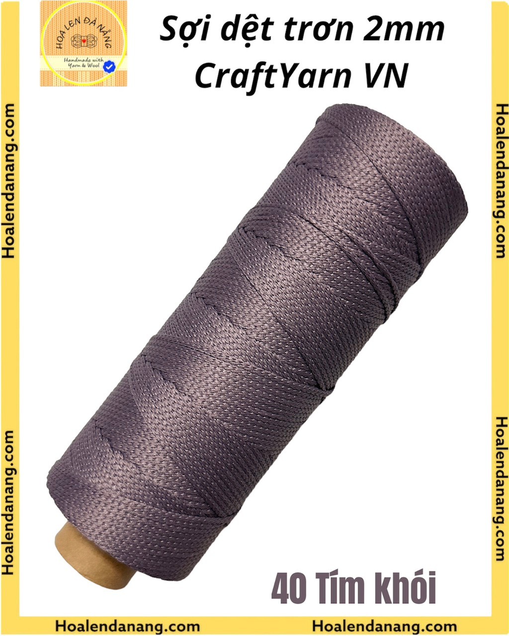 Sợi dệt trơn Craft Yarn