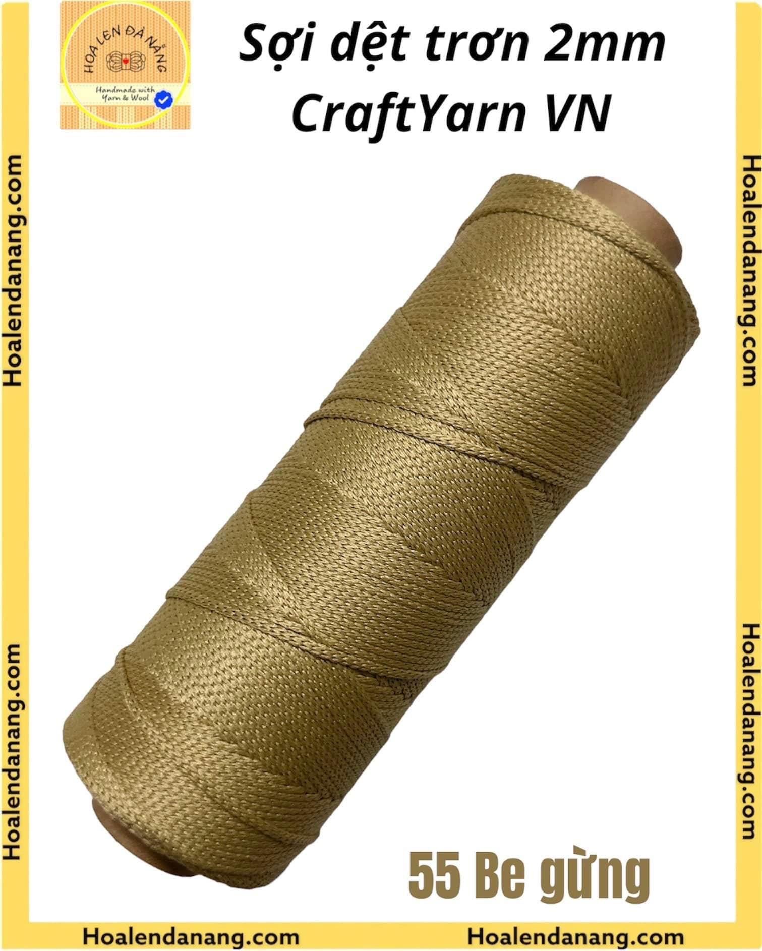 Sợi dệt trơn Craft Yarn