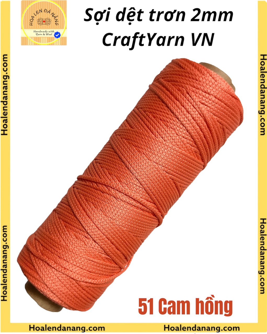 Sợi dệt trơn Craft Yarn