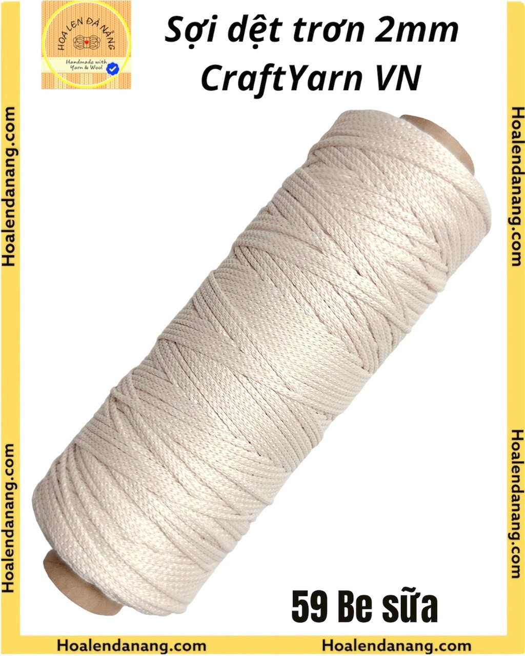 Sợi dệt trơn Craft Yarn