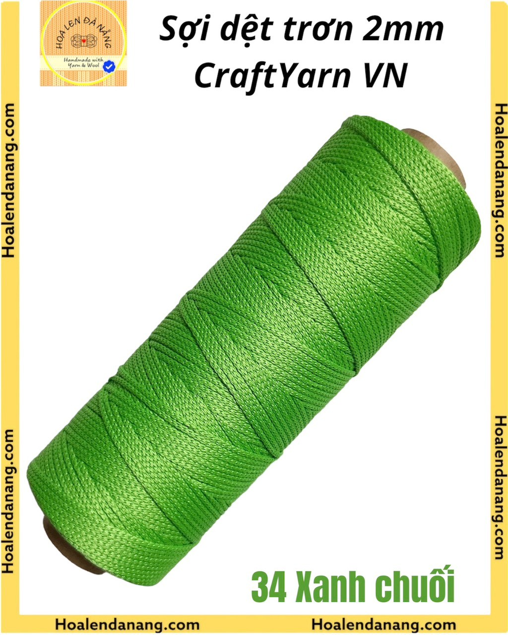 Sợi dệt trơn Craft Yarn