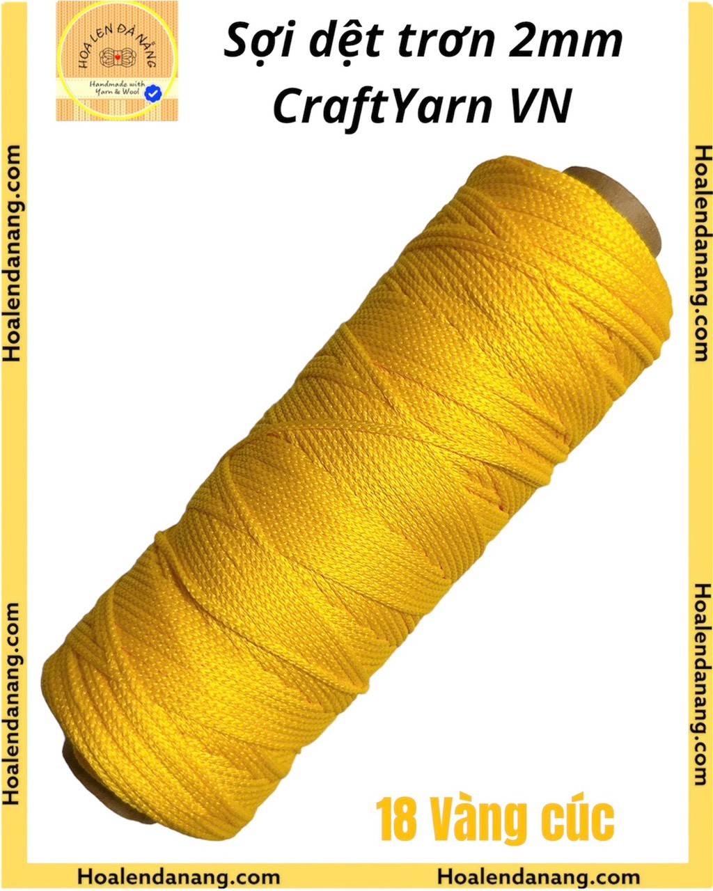 Sợi dệt trơn Craft Yarn