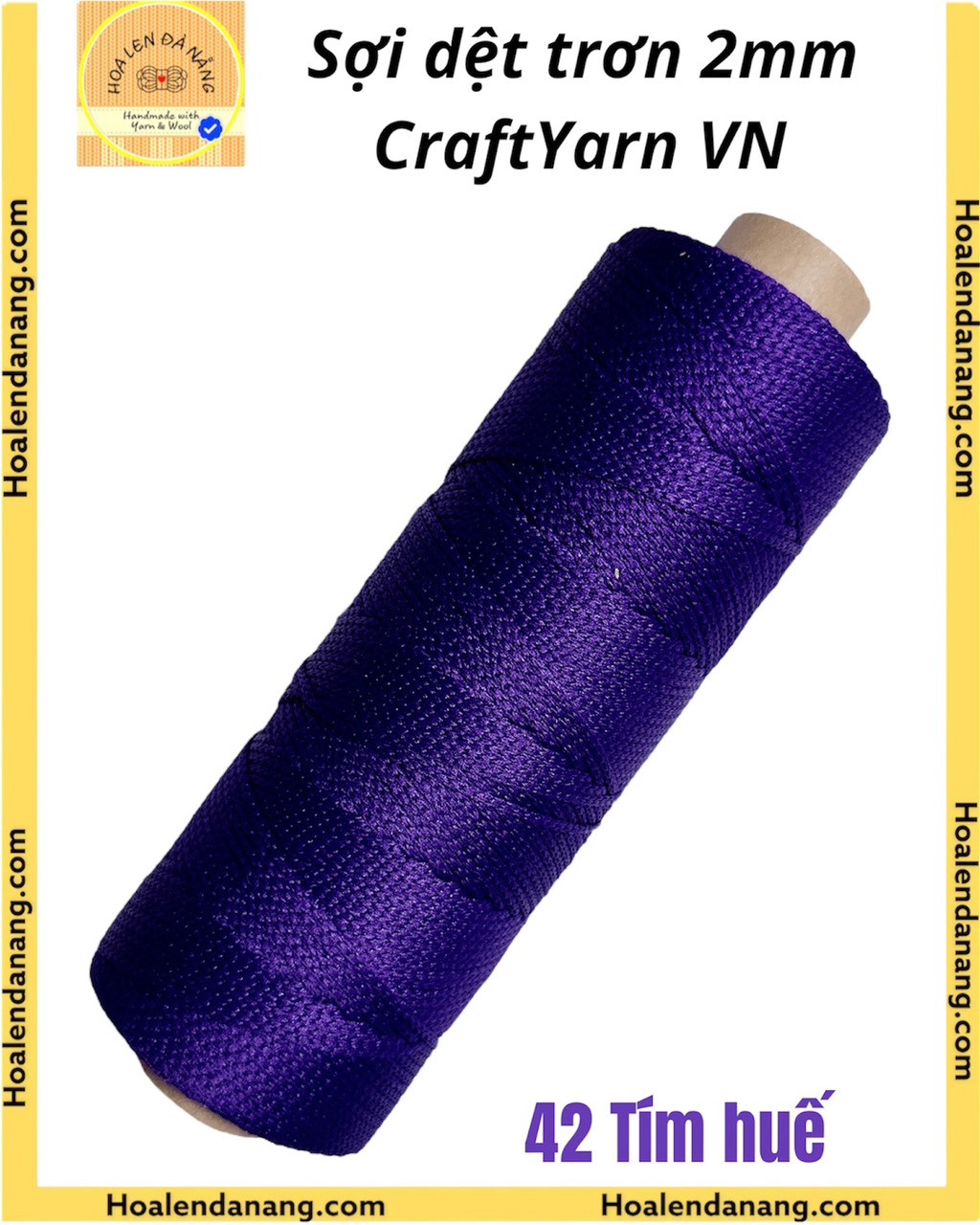 Sợi dệt trơn Craft Yarn