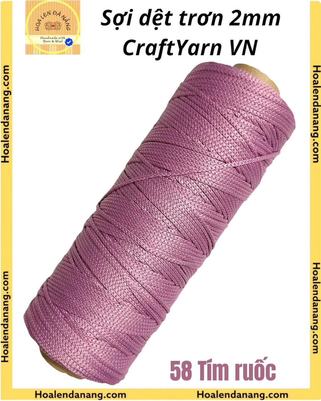 Sợi dệt trơn Craft Yarn