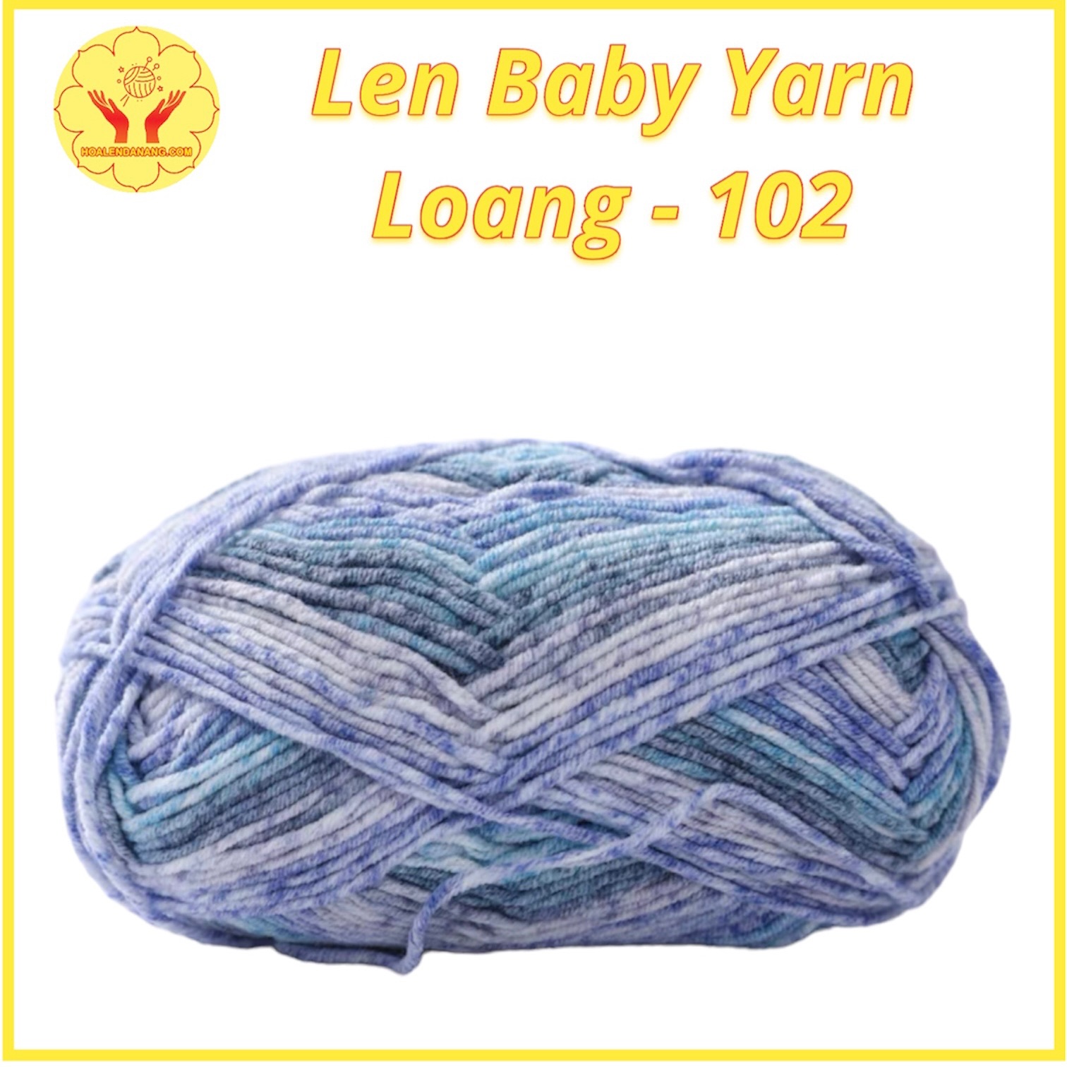 Len Baby Yarn Hàng Chính Hãng Xuefeier màu loang