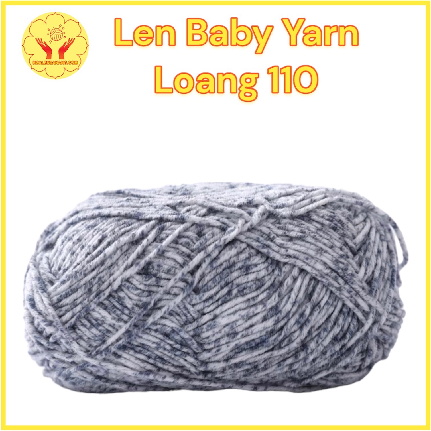 Len Baby Yarn Hàng Chính Hãng Xuefeier màu loang