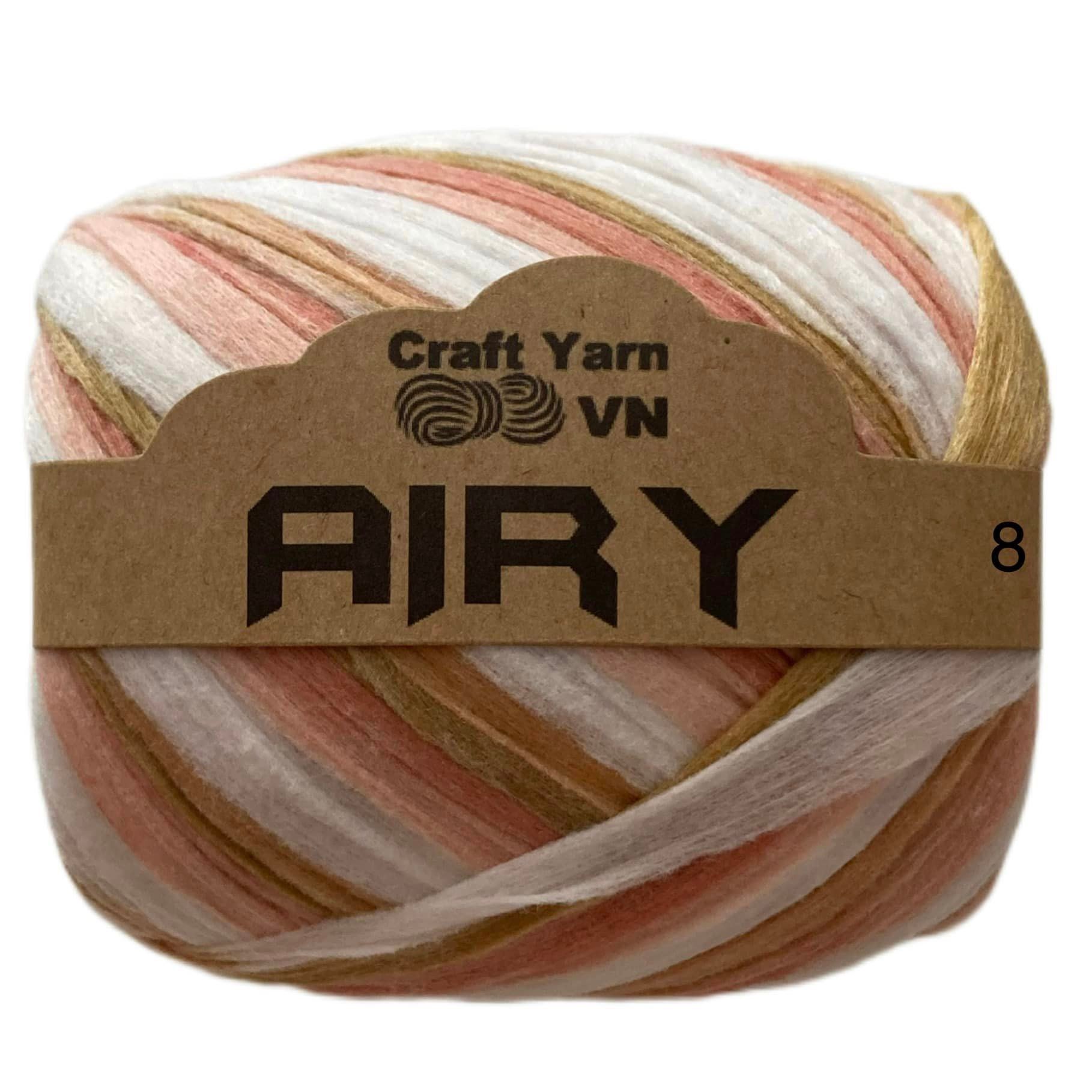 Sợi Airy màu loang