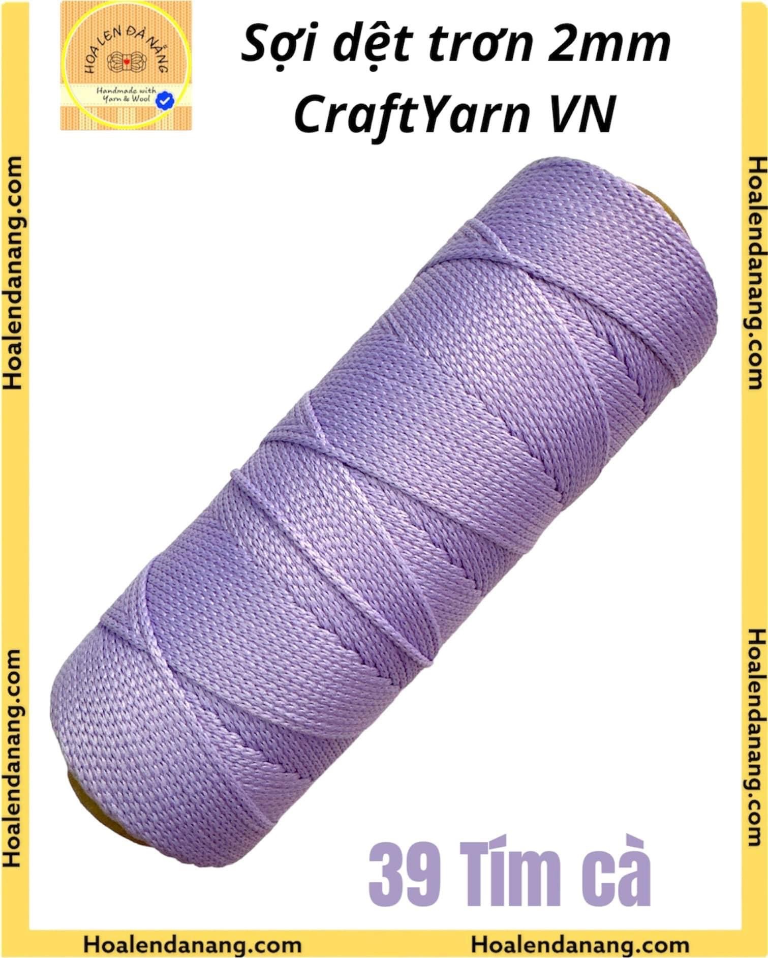 Sợi dệt trơn Craft Yarn