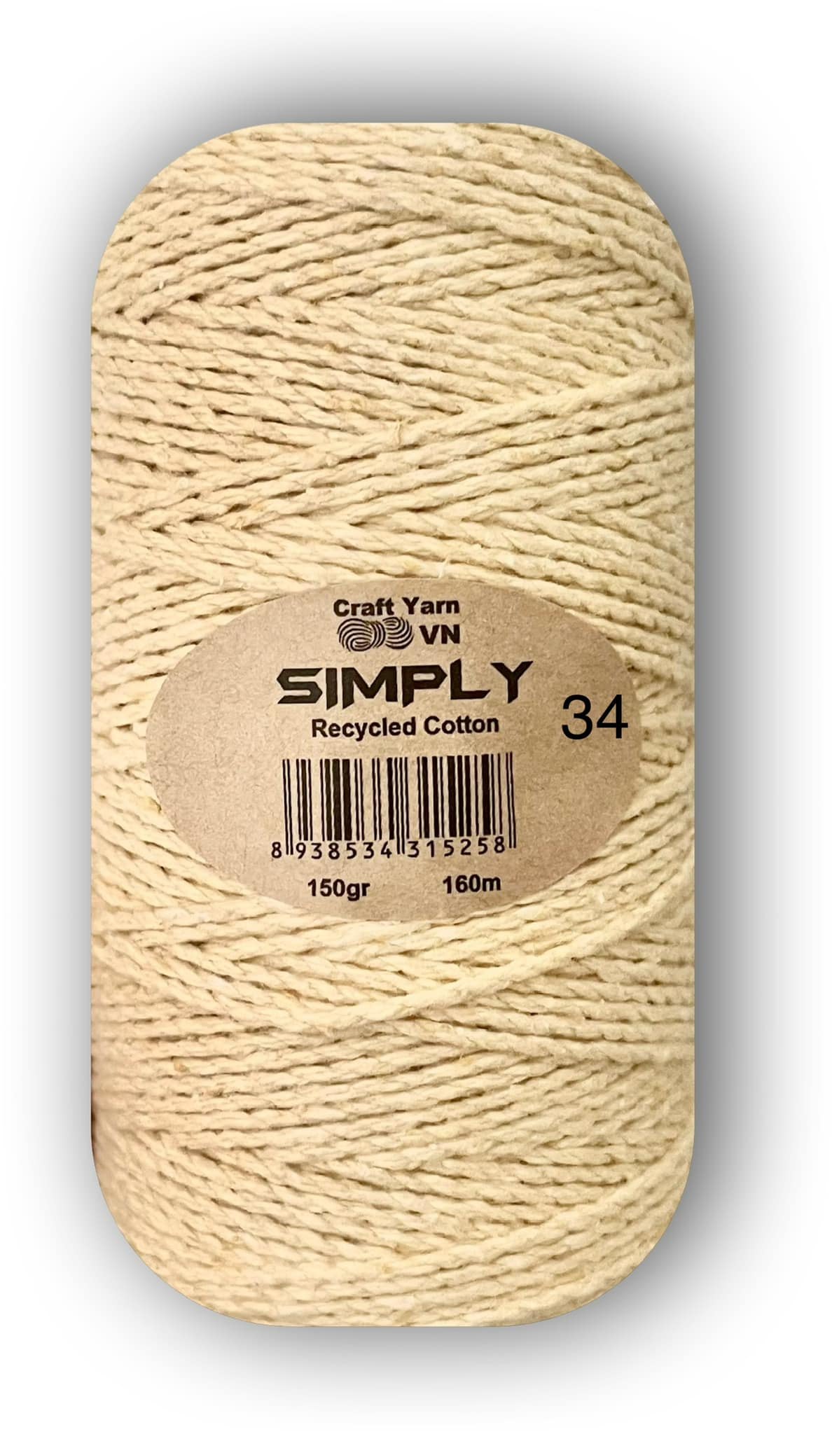 Sợi tái chế Simply Cotton