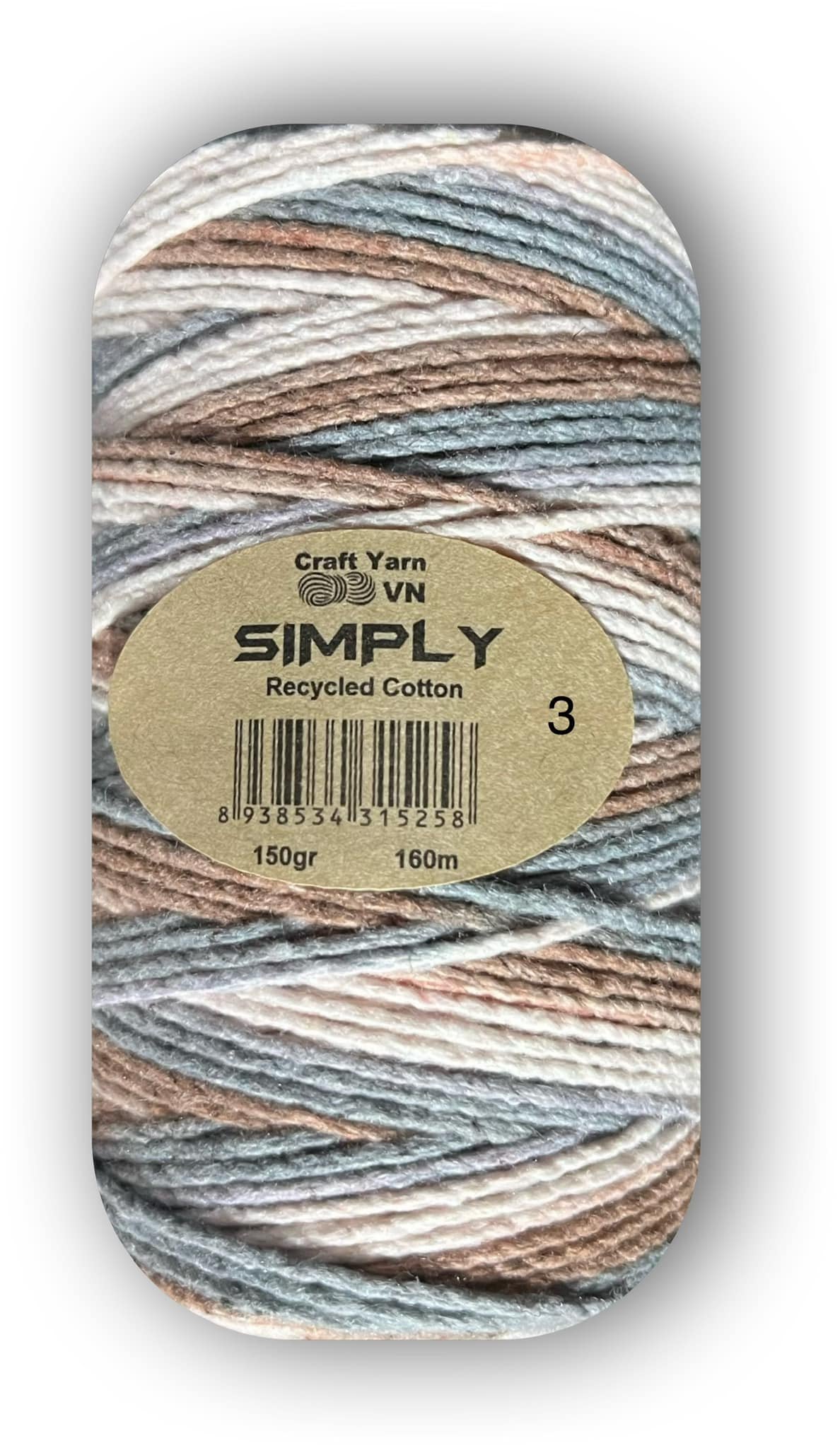 Sợi tái chế Simply Cotton