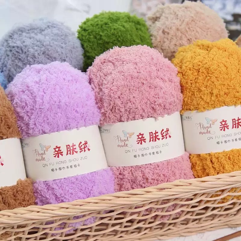 Len bông xù 50G