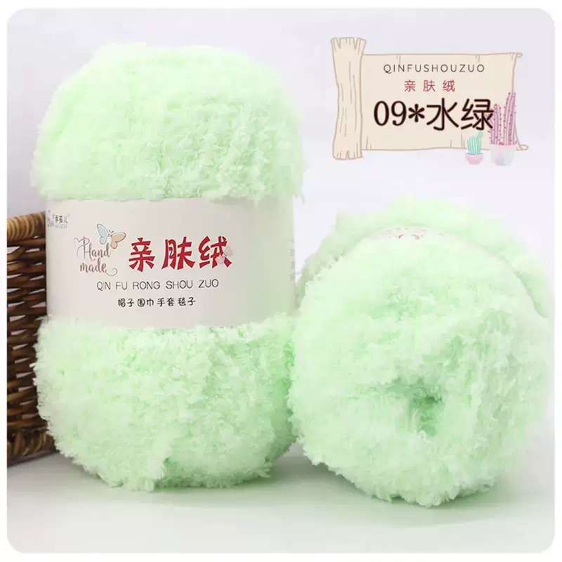 Len bông xù 50G