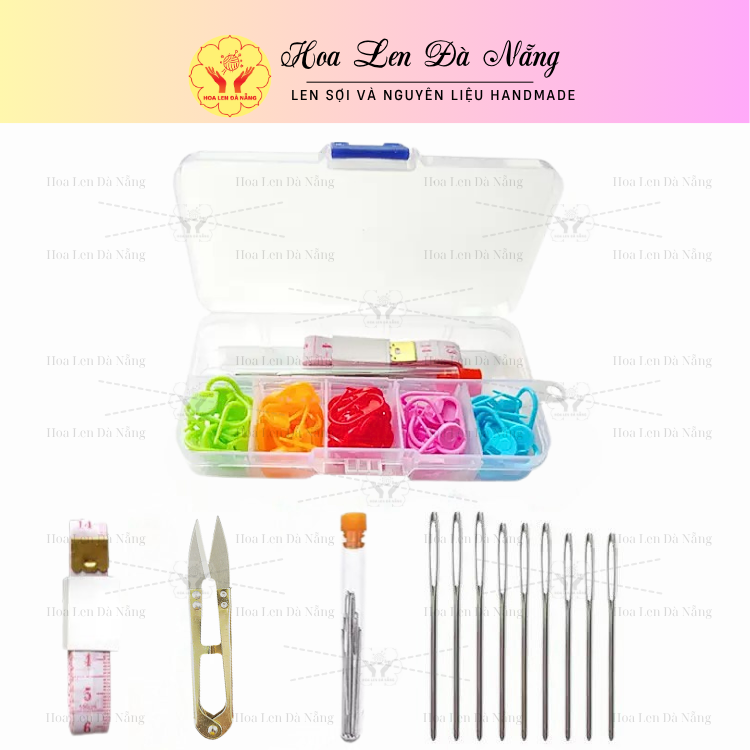 Hộp nhựa kèm dụng cụ